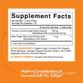 Extracto de raíz de cúrcuma Salud cerebral Cúrcuma Cúrcumina Softgel